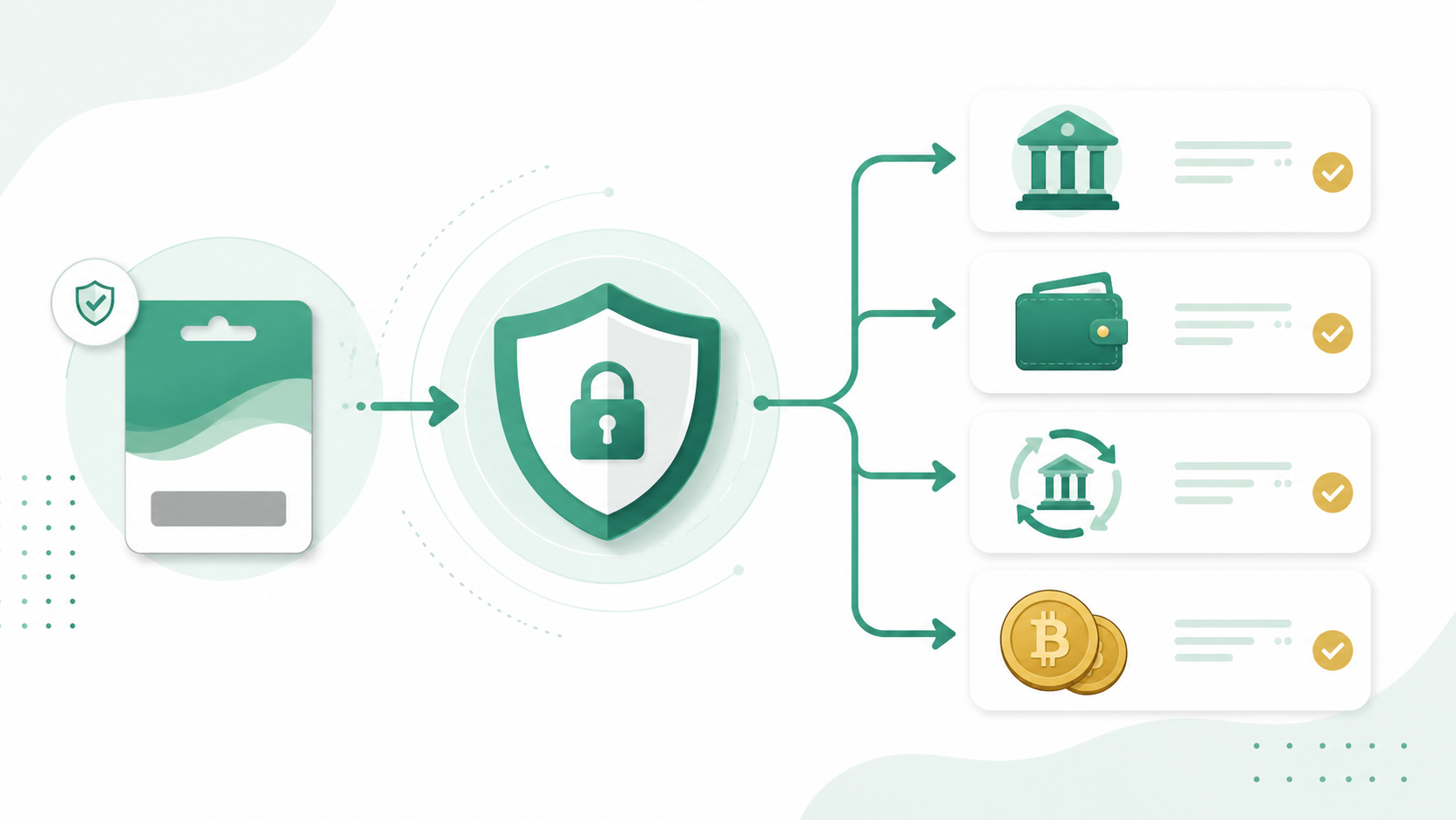 Alternative Neosurf casino withdrawal methods including bank transfer, wallet and cryptocurrency